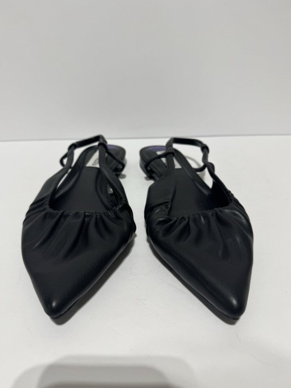 Steve Madden Womens Trixx Flat Black Size 8.5 M - Picture 3 of 5